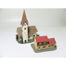Kirke og hus