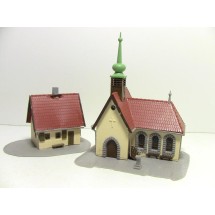 Kirke og hus