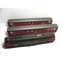 Lima MZ med 2 passagervogne